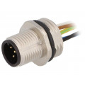 ESTGH050MSS00,5E05 (M16); Socket; M12; PIN: 5; male; A code-DeviceNet / CANopen; cables; IP68; IFM ELECTRONIC