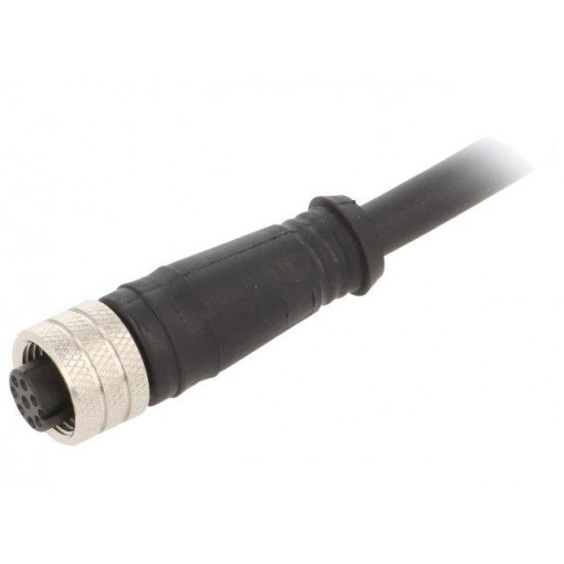 ADOGH080MSS0010K08; Plug; M12; PIN: 8; female; A code-DeviceNet / CANopen; Len: 10m; IFM ELECTRONIC