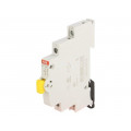 2CCA703153R0001; Module: pushbutton switch; 250VAC; 16A; DIN; 9mm; monostable; ABB