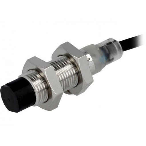 E2B-M12KN05-WP-B2 2M; Sensor: inductive; Output conf: PNP / NC; 0÷5mm; 10÷30VDC; M12; OMRON