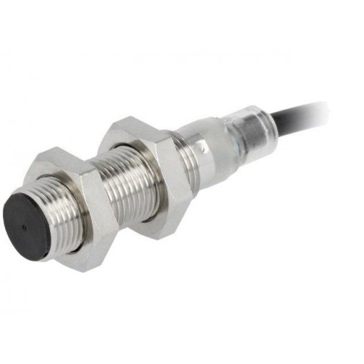 E2B-M12KS02-WP-B1 2M; Sensor: inductive; Output conf: PNP / NO; 0÷2mm; 10÷30VDC; M12; OMRON