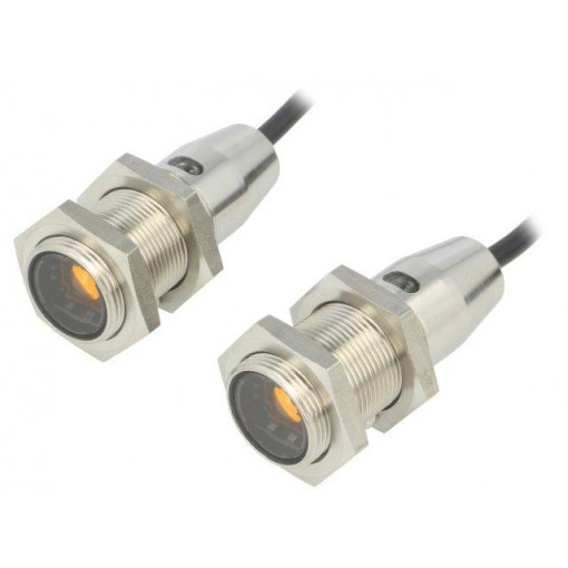 E3FC-TP11 2M; Sensor: photoelectric; Range: 20m; PNP; DARK-ON,LIGHT-ON; OMRON