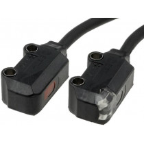 E3T-ST14 2M; Sensor: photoelectric; Range: 0÷1000mm; PNP; DARK-ON; 50mA; Mat: PBT; OMRON