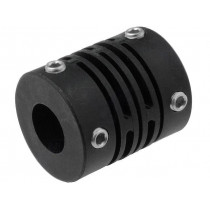 E69-C10B; Coupling; Ø1: 10mm; Ø2: 10mm; Mat: plastic; OMRON