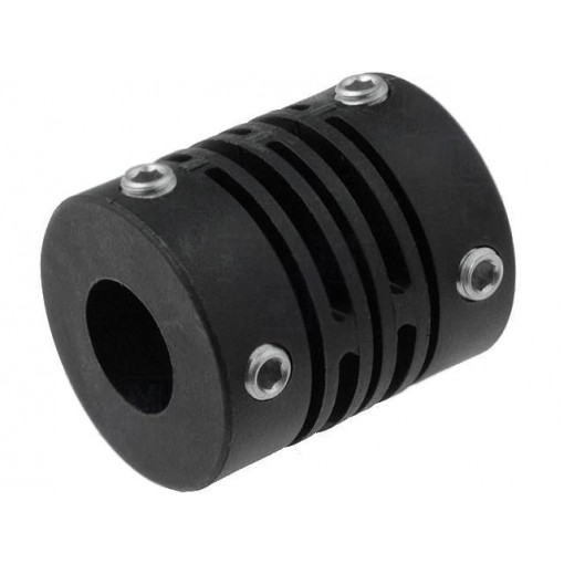 E69-C10B; Coupling; Ø1: 10mm; Ø2: 10mm; Mat: plastic; OMRON