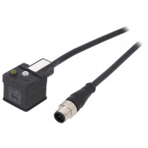 VSTGH050MSS01,5B03VDAA041--S; Adapter cable; M12 male,DIN 43650 plug; PIN: 3; IP67; 1.5m; IFM ELECTRONIC
