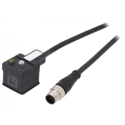 VSTGH050MSS01,5B03VDAA041--S; Adapter cable; M12 male,DIN 43650 plug; PIN: 3; IP67; 1.5m; IFM ELECTRONIC