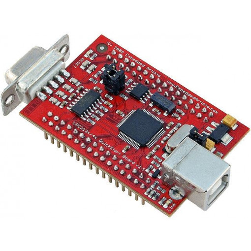 EA-QSB-010; Dev.kit: ARM NXP; LPC2148; I2C x2,RS232,SPI,SSP,UART x2,USB; EMBEDDED ARTISTS