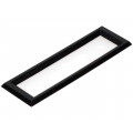 EA 017-7UKE; Frontal bezel; Dim: 97.5x29.4mm; 81.5x17.2mm; ABS; Colour: black; ELECTRONIC ASSEMBLY EA 017-7UKE; Frontal bezel; Dim: 97.5x29.4mm; 81.5x17.2mm; ABS; Colour: black; ELECTRONIC ASSEMBLY