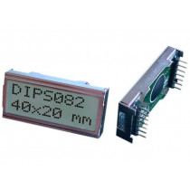 EA DIPS082-HN; Display: LCD; alphanumeric; STN Positive; 8x2; 40x20mm; PIN: 14; ELECTRONIC ASSEMBLY EA DIPS082-HN; Display: LCD; alphanumeric; STN Positive; 8x2; 40x20mm; PIN: 14; ELECTRONIC ASSEMBLY