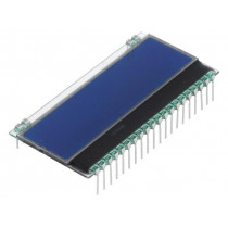 EA DOGM081B-A; Display: LCD; alphanumeric; STN Negative; 8x1; blue; 55x17.5mm; ELECTRONIC ASSEMBLY EA DOGM081B-A; Display: LCD; alphanumeric; STN Negative; 8x1; blue; 55x17.5mm; ELECTRONIC ASSEMBLY