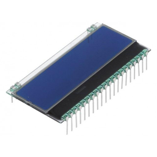 EA DOGM081B-A; Display: LCD; alphanumeric; STN Negative; 8x1; blue; 55x17.5mm; ELECTRONIC ASSEMBLY