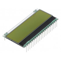 EA DOGM081E-A; Display: LCD; alphanumeric; STN Positive; 8x1; yellow-green; ELECTRONIC ASSEMBLY EA DOGM081E-A; Display: LCD; alphanumeric; STN Positive; 8x1; yellow-green; ELECTRONIC ASSEMBLY