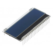 EA DOGM081S-A; Display: LCD; alphanumeric; FSTN Negative; 8x1; black; 55x17.5mm; ELECTRONIC ASSEMBLY EA DOGM081S-A; Display: LCD; alphanumeric; FSTN Negative; 8x1; black; 55x17.5mm; ELECTRONIC ASSEMBLY