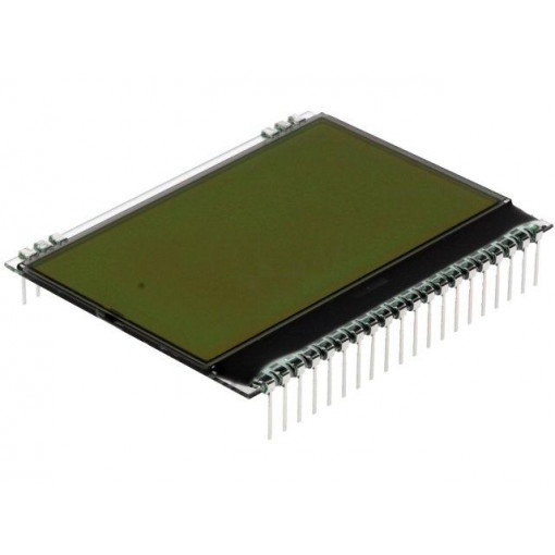 EA DOGM128L-6; Display: LCD; graphical; 128x64; STN Positive; yellow-green; ELECTRONIC ASSEMBLY
