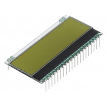 EA DOGM163E-A; Display: LCD; alphanumeric; STN Positive; 16x3; yellow-green; ELECTRONIC ASSEMBLY