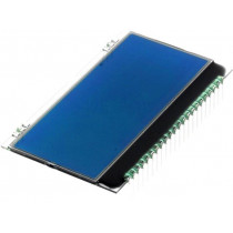 EA DOGM204B-A; Display: LCD; alphanumeric; STN Negative; 20x4; blue; 66x38.1mm; ELECTRONIC ASSEMBLY