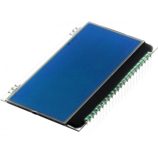 EA DOGM204B-A; Display: LCD; alphanumeric; STN Negative; 20x4; blue; 66x38.1mm; ELECTRONIC ASSEMBLY