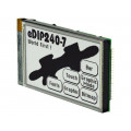 EA EDIP240J-7LWT; Display: LCD; graphical; 240x128; FSTN Positive; black; 113x70mm; ELECTRONIC ASSEMBLY EA EDIP240J-7LWT; Display: LCD; graphical; 240x128; FSTN Positive; black; 113x70mm; ELECTRONIC ASSEMBLY