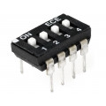 NDI-04H-V; Switch: DIP-SWITCH; Poles number: 4; ON-OFF; 0.1A/24VDC; Pos: 2; DIPTRONICS NDI-04H-V; Switch: DIP-SWITCH; Poles number: 4; ON-OFF; 0.1A/24VDC; Pos: 2; DIPTRONICS