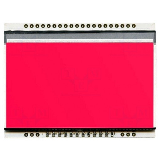 EA LED68X51-R; Backlight; LED; 68x51x3.6mm; red; ELECTRONIC ASSEMBLY