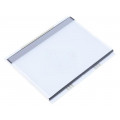 EA LED78X64-A; Backlight; Application: EADOGXL160; LED; 78x64x3.8mm; amber; ELECTRONIC ASSEMBLY EA LED78X64-A; Backlight; Application: EADOGXL160; LED; 78x64x3.8mm; amber; ELECTRONIC ASSEMBLY