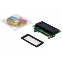 EA SER164-NLW; Display: LCD; alphanumeric; STN Negative; 16x4; blue; LED; 4.75mm; ELECTRONIC ASSEMBLY EA SER164-NLW; Display: LCD; alphanumeric; STN Negative; 16x4; blue; LED; 4.75mm; ELECTRONIC ASSEMBLY