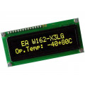 EA W162-X3LG; Display: OLED; alphanumeric; 16x2; Window dimensions: 66x16mm; ELECTRONIC ASSEMBLY EA W162-X3LG; Display: OLED; alphanumeric; 16x2; Window dimensions: 66x16mm; ELECTRONIC ASSEMBLY