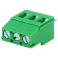 EB147A-03-D; PCB terminal block; angled 90°; 5.08mm; ways: 3; on PCBs; 2.5mm2; ADAM TECH