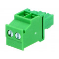 EB5A-02-B; Pluggable terminal block; 3.81mm; ways: 2; angled; plug; female; ADAM TECH