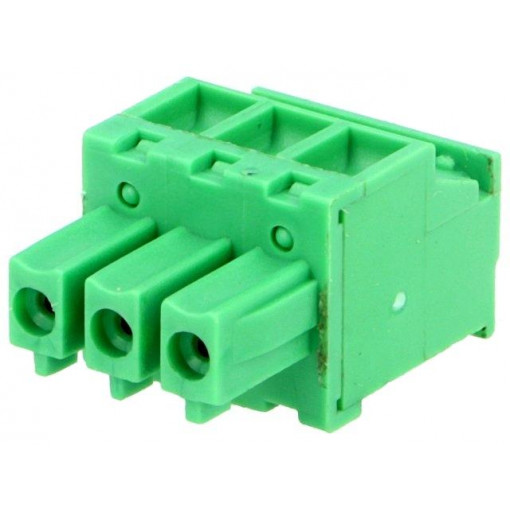 EB5A-03-B; Pluggable terminal block; 3.81mm; ways: 3; angled; plug; female; ADAM TECH