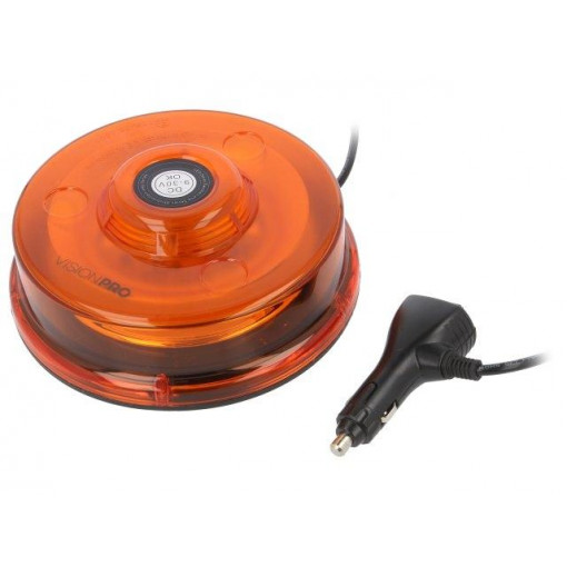 EB8016; Signaller: lighting; orange; 12/24VDC; Light source: 48x LED; ELTA