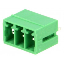 EBRA-03-A; Pluggable terminal block; 3.5mm; ways: 3; straight; socket; male; ADAM TECH