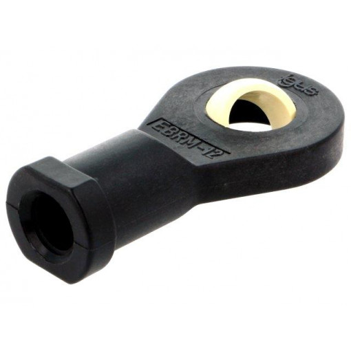 EBRM-12; Ball joint; Øhole: 12mm; Thread: M12; Mat: igumid G; Pitch: 1,75; igus