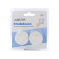 EC3002; Cover; Colour: white; LOGILINK
