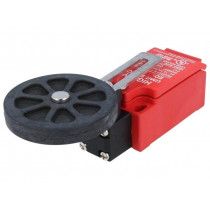 ED-1-1-27; Limit switch; adjustable lever R 31-65mm, rubber rollerØ50mm; HIGHLY