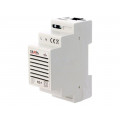 ED-1; Signalling device; 230VAC; IP20; DIN; 90x35x66mm; Indication: bell; ZAMEL
