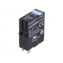 ED06F5; Relay: solid state; Ucntrl: 48÷72VDC; 5A; 1÷48VDC; socket; -30÷80°C; CRYDOM