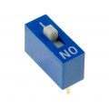 EDG101S; Switch: DIP-SWITCH; Poles number: 1; ON-OFF; 0.025A/24VDC; Pos: 2; ECE