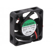 EE40101S2-1000U-999; Fan: DC; axial; 12VDC; 40x40x10mm; 11.99m3/h; 23dBA; slide bearing; SUNON