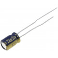 EEAFC1E220; Capacitor: electrolytic; low impedance; THT; 22uF; 25VDC; Ø5x7mm; PANASONIC EEAFC1E220; Capacitor: electrolytic; low impedance; THT; 22uF; 25VDC; Ø5x7mm; PANASONIC