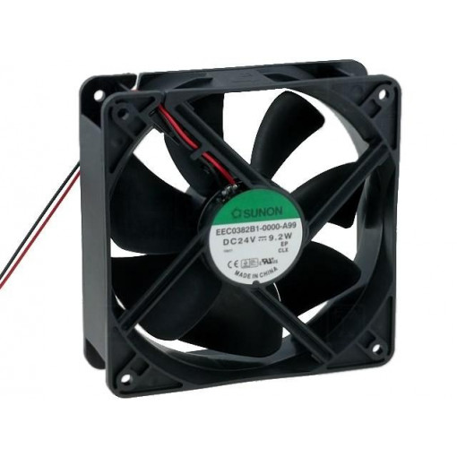 EEC0382B1-000U-A99; Fan: DC; axial; 24VDC; 120x120x38mm; 234.4m3/h; 48dBA; ball bearing; SUNON
