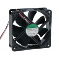 EEC0382B1-000U-F99; Fan: DC; axial; 24VDC; 120x120x38mm; 234.4m3/h; 48dBA; ball bearing; SUNON EEC0382B1-000U-F99; Fan: DC; axial; 24VDC; 120x120x38mm; 234.4m3/h; 48dBA; ball bearing; SUNON
