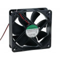 EEC0382B2-000U-A99; Fan: DC; axial; 24VDC; 120x120x38mm; 197.2m3/h; 44dBA; ball bearing; SUNON EEC0382B2-000U-A99; Fan: DC; axial; 24VDC; 120x120x38mm; 197.2m3/h; 44dBA; ball bearing; SUNON