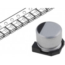 EEEFC1V331P; Capacitor: electrolytic; low impedance; SMD; 330uF; 35VDC; ±20%; PANASONIC