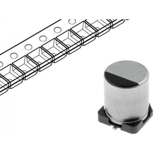 EEEFP0J221AP; Capacitor: electrolytic; low impedance; 220uF; 6.3VDC; Case: D; PANASONIC
