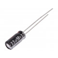EEUEB1H3R3S; Capacitor: electrolytic; THT; 3.3uF; 50VDC; Ø5x11mm; Pitch: 2mm; PANASONIC