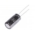 EEUEB1J471; Capacitor: electrolytic; THT; 470uF; 63VDC; Ø12.5x25mm; Pitch: 5mm; PANASONIC