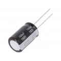EEUEB2C101; Capacitor: electrolytic; THT; 100uF; 160VDC; Ø16x25mm; Pitch: 7.5mm; PANASONIC