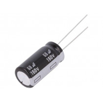 EEUEB2C680; Capacitor: electrolytic; THT; 68uF; 160VDC; Ø12.5x25mm; Pitch: 5mm; PANASONIC